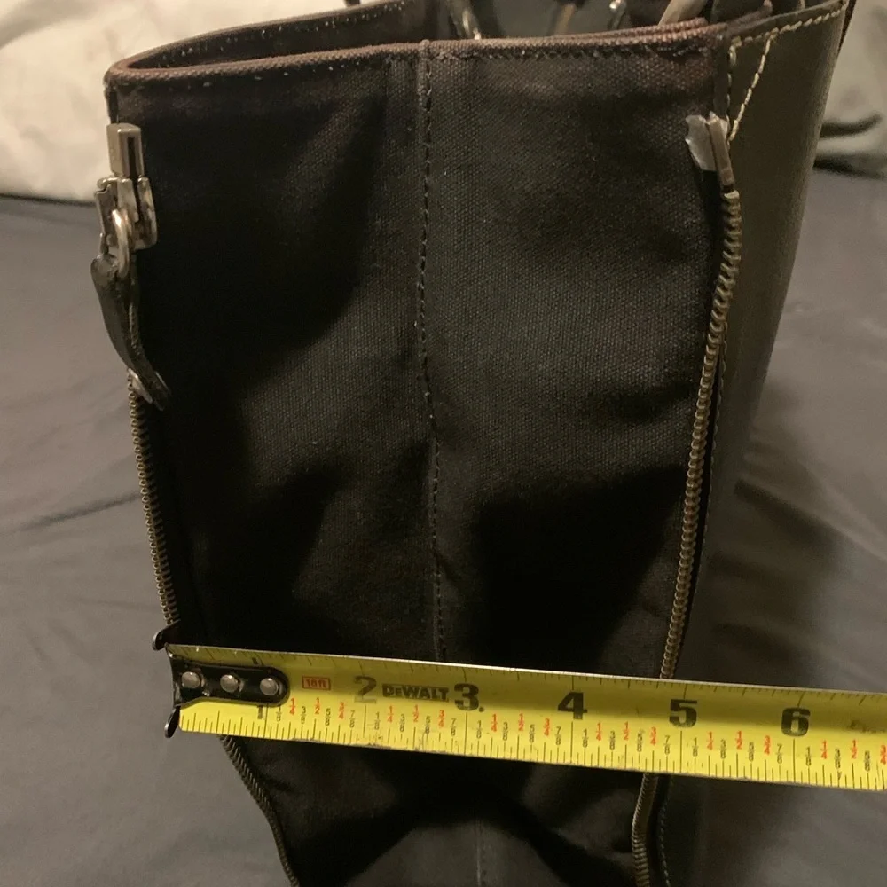 Frank Daniel Black Leather Men's Bag